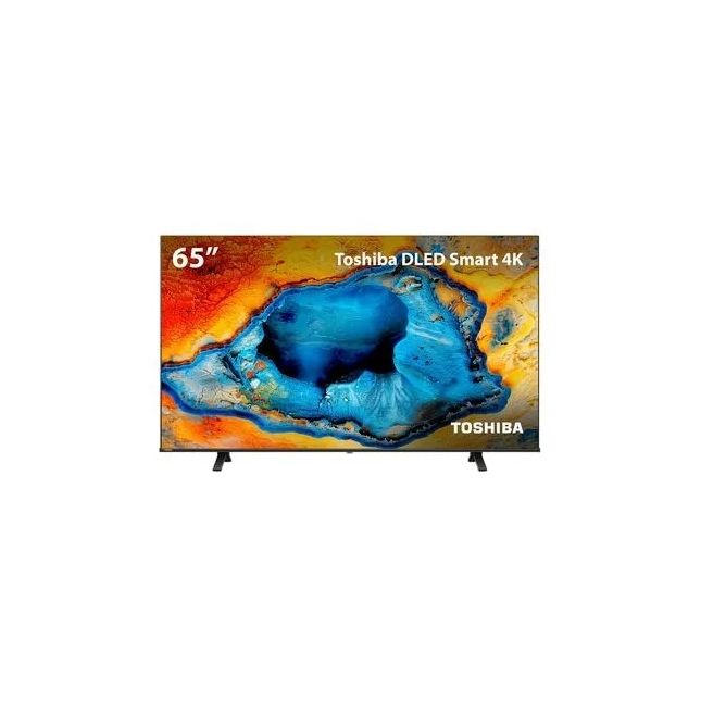 Smart TV 65” Toshiba 4K DLED UHD 65C350NS com VIDAA