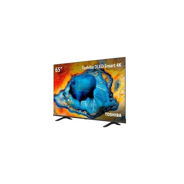 Smart TV 65” Toshiba 4K DLED UHD 65C350NS com VIDAA