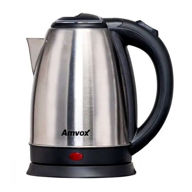 Chaleira Elétrica Amvox 1,8l 900w 110v Inox