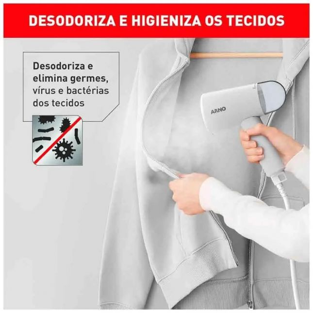 Vaporizador de Roupas Arno Steam Travel Cinza - HS11