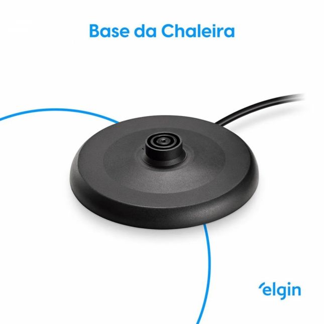 Chaleira Inox 1,8L - Jarra Sem Fio Desligamento Automático 1.200W 110V