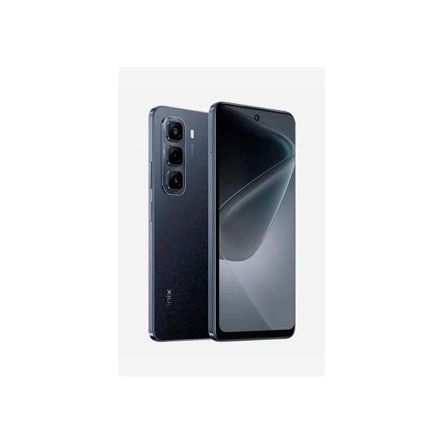 Smartphone Infinix Hot 50 Sleek Black 256/16GB (8+8GB) Tela 6,78 120Hz Câmera 48MP