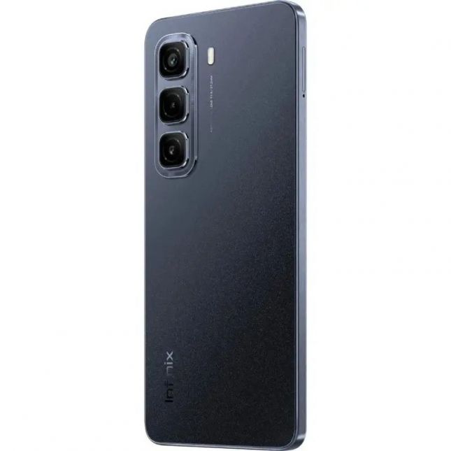 Smartphone Infinix Hot 50 Sleek Black 256/16GB (8+8GB) Tela 6,78 120Hz Câmera 48MP