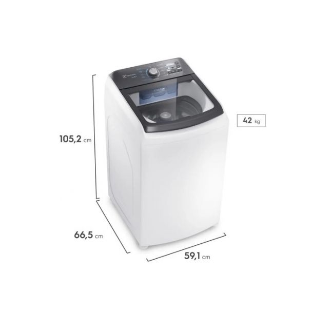 Lavadora de Roupas 14,5KG Electrolux LEE15 JET&CLEAN Branca 110v