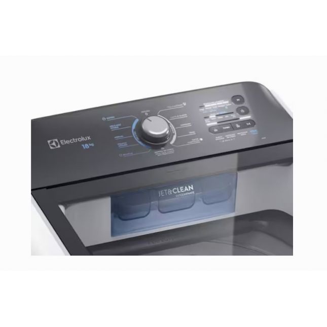 Lavadora de Roupas 18KG Electrolux LEE18 JET&CLEAN Branca 110v