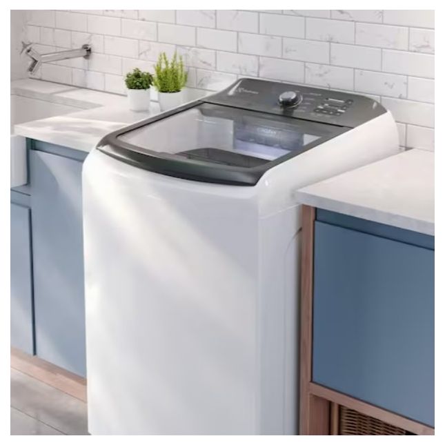 Lavadora de Roupas 18KG Electrolux LEE18 JET&CLEAN Branca 110v