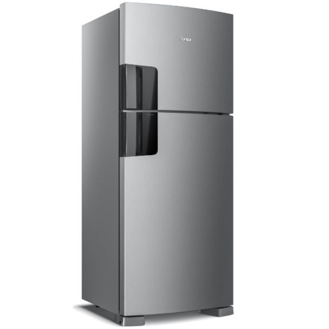 Geladeira Consul 410L CRM50LKANA  Frost Free INOX 110v