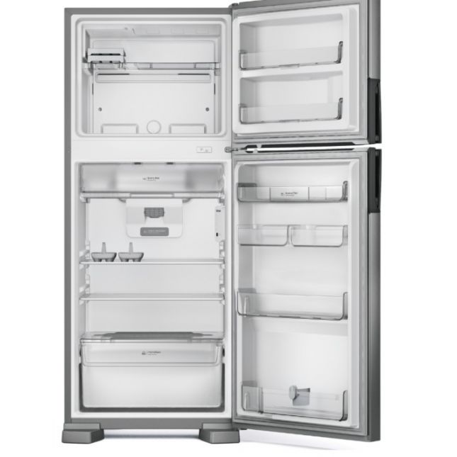 Geladeira Consul 410L CRM50LKANA  Frost Free INOX 110v