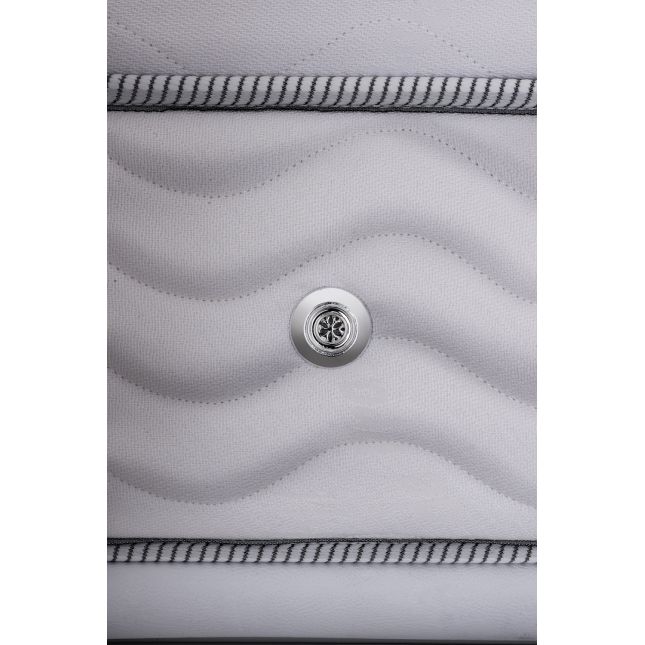 Colchão Casal Molas Freedom 138X188X32 Branco/Cinza Ortobom