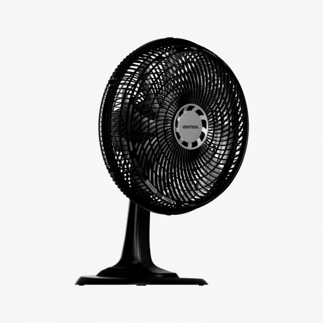 VENTILADOR MESA TURBO 10P 40CM PR/CZ 127V VENTISOL