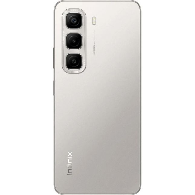Smartphone Infinix Hot 50 Titanium Grey 256/16GB (8+8GB) Tela 6,78 120Hz Câmera 48MP