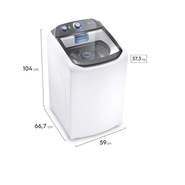 Lavadora de Roupas 13KG Electrolux LDA13 Branca 110v