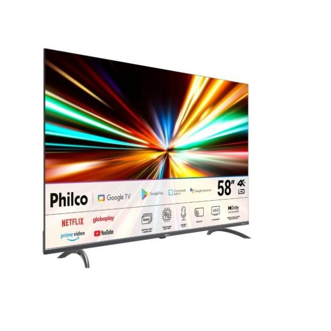 Smart TV 58” Philco  P58KGA  4k UHD Google 