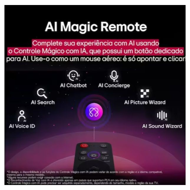 Smart TV 50” LG 4K Ultra HD 50UA8550PSA