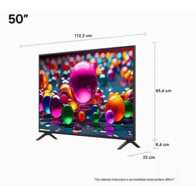 Smart TV 50” LG 4K Ultra HD 50UA8550PSA